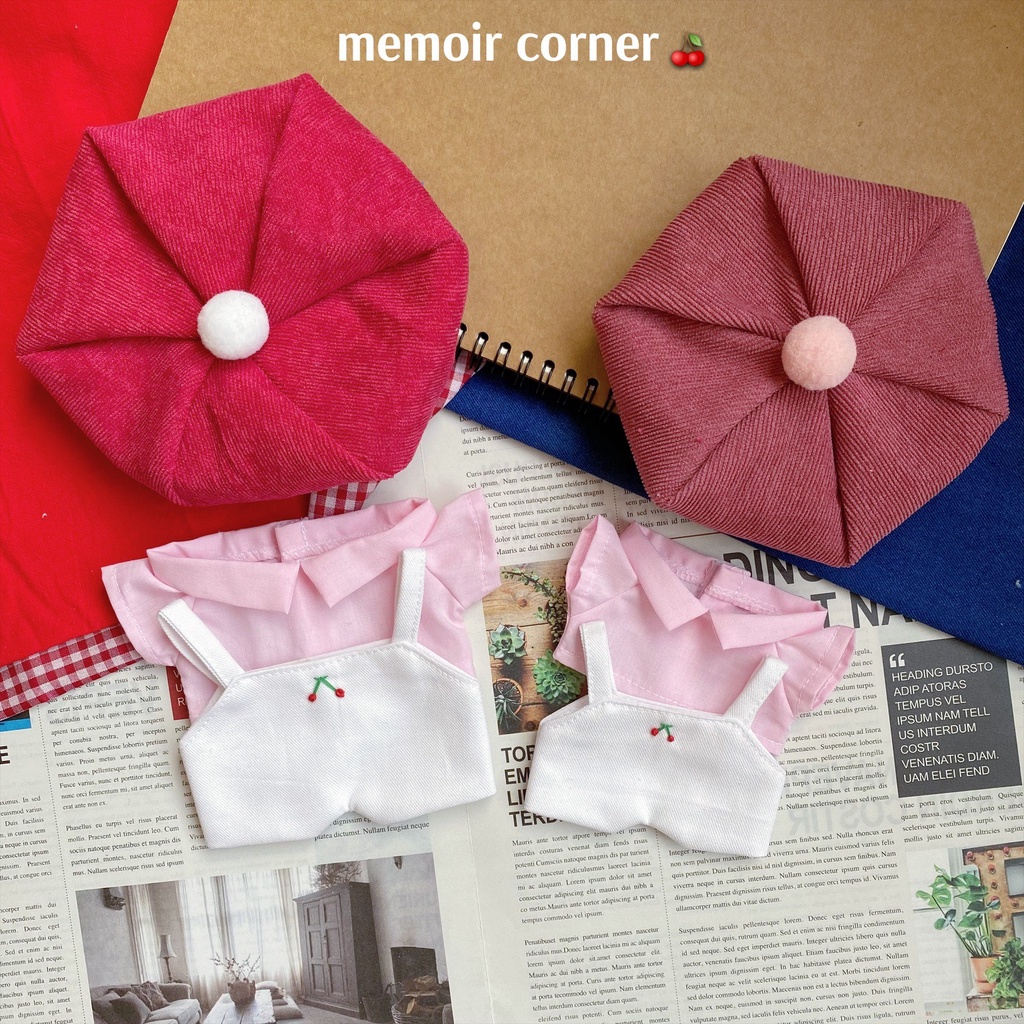 Outfit Doll 15cm & 20cm - Tủ đồ "Nước ép táo cherry" / part 3