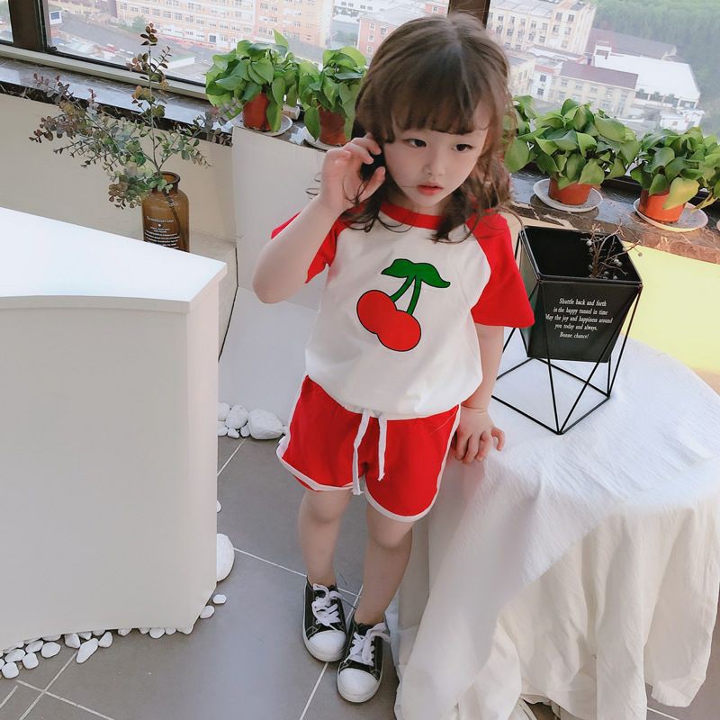 Bộ Cộc Tay Bé Gái 8-18kg Chất Coton Siêu Mềm Mát hàng Minky Mom Quần Áo Trẻ Em Hè 2021-6