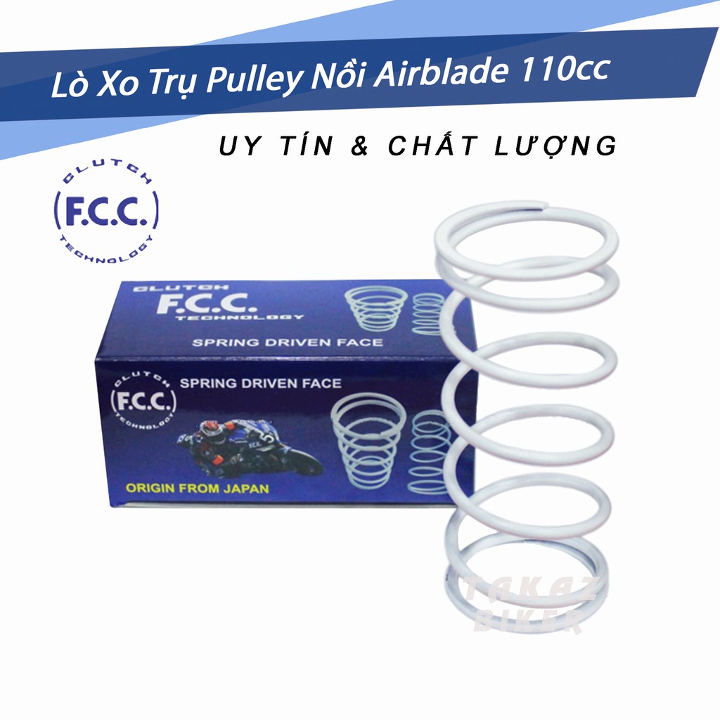 [ 32kg ] Lò Xo FCC Ép Dây Độ Nồi Sau Xe Tay Ga AB110 - CLICK - LEAD - Chống Rung Đầu Xe