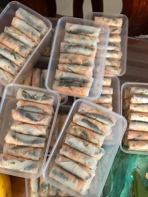 Chả giò cá trích - Khay 30 cuốn