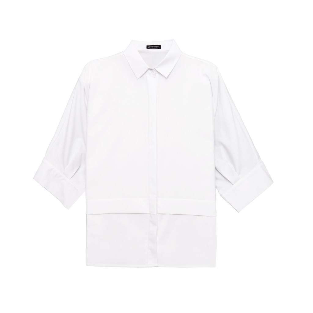 Usthebasic - Áo sơ mi Basic Double Layer Shirt
