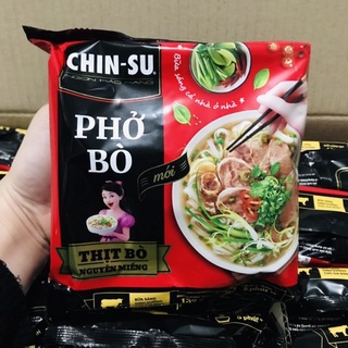 GÓI PHỞ BÒ CHINSU THỊT BÒ NGUYÊN MIẾNG 132G