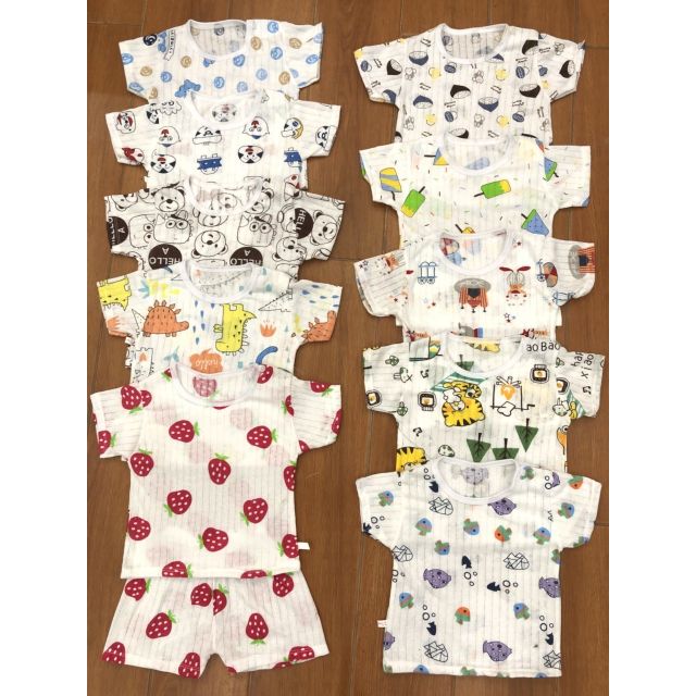 xã kho [ chọn mẫu] Bộ cotton giấy CỘC CÚC VAI size 4-15kg