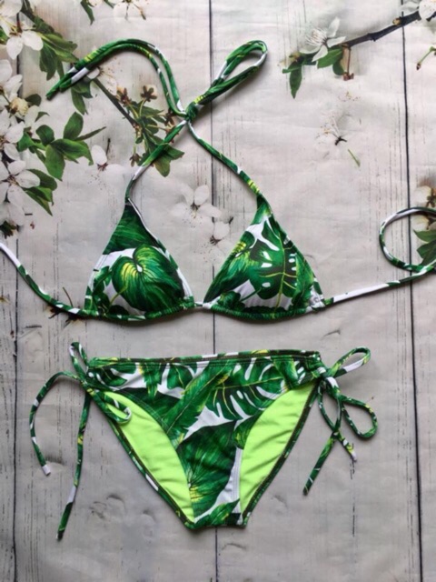 Bikini hai mảnh chip dây đủ hoạ tiết hot