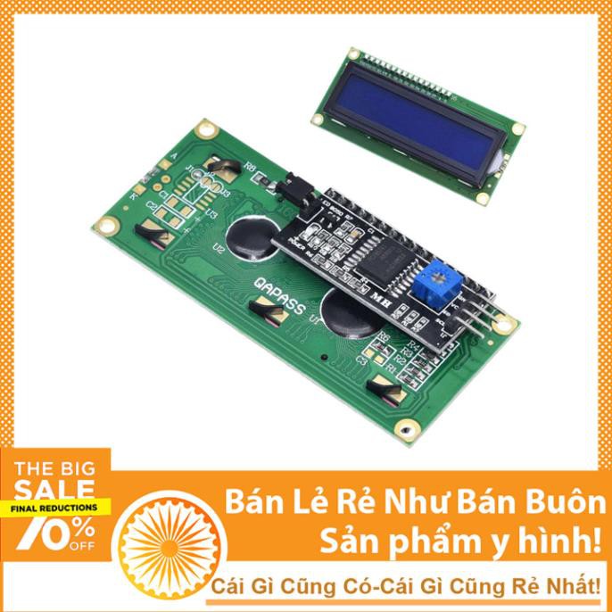 LCD 1602 Có Tích Hợp Module Chuyển Đổi I2C