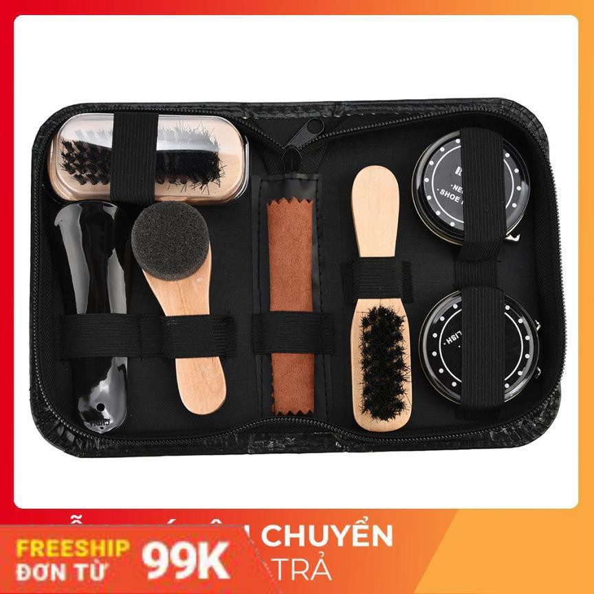 Bộ si đánh giầy kèm phụ kiện 7 món - Tiện lợi - Giá rẻ