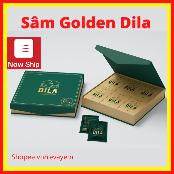 [Mã GROSALE2703 giảm 8% đơn 250K] Sâm Golden Dila - Sâm đinh lăng - Cam kết hàng chính hãng