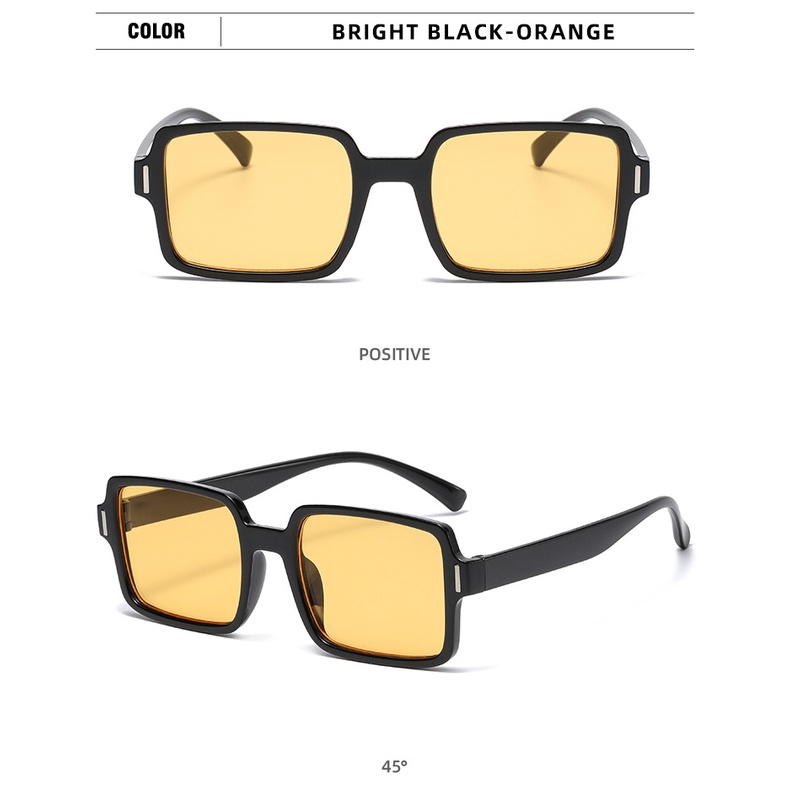 Kính Mát Gọng Vuông Thiết Kế Đơn Giản Thời Trang