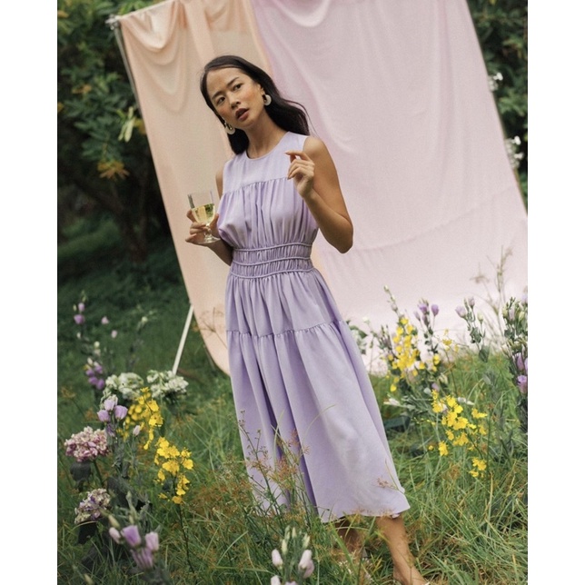 Đầm Heulwen tím của Oyster and Snail