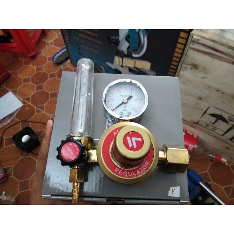 Đồng Hồ Khí Agron ren trong Weldcom chính hãng