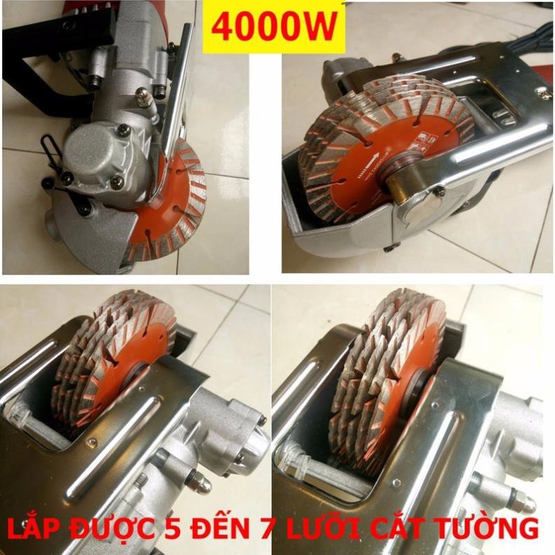 Máy cắt rãnh tường 5 đến 7 lưỡi