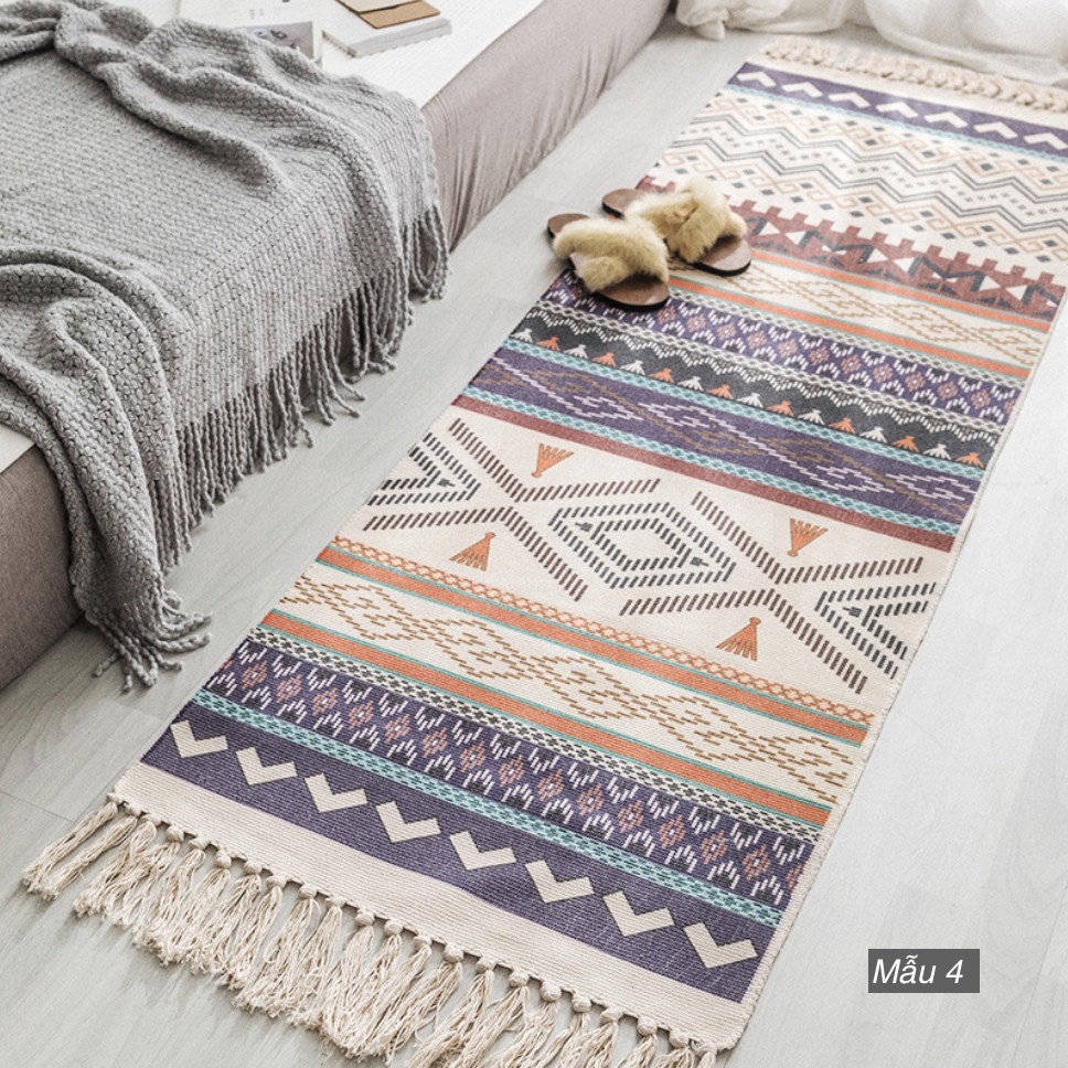 Thảm scandinavian cotton poly 60x150cm