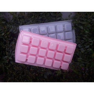 Khuôn vuông, khuôn thạch phô mai, khay đá vuông 18 viên - Ice cube tray SF-HPL22