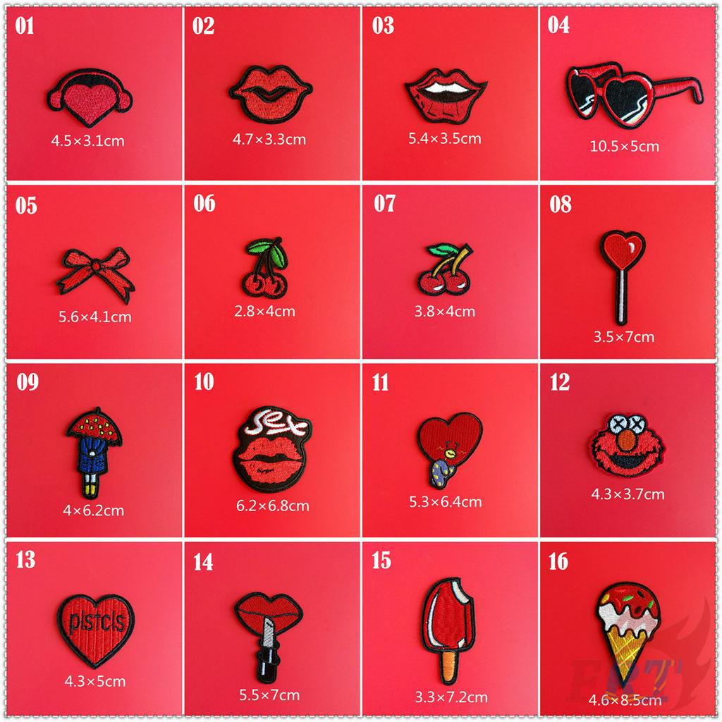 Miếng vá thêu chữ thời trang cá tính