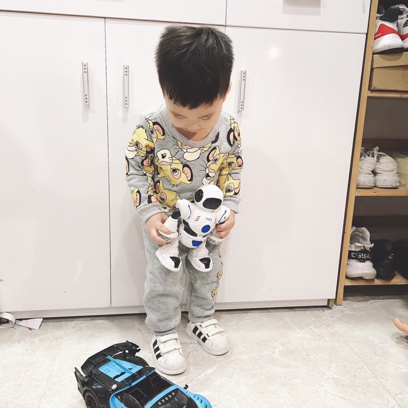 Set bộ nỉ bông Simba cho bé