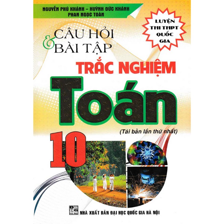 Sách - Combo Câu Hỏi Và Bài Tập Trắc Nghiệm Toán 10-11-12 (Bộ 3 Cuốn)