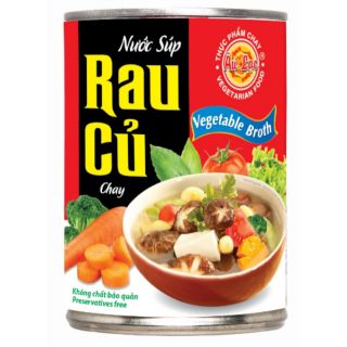 Nước súp rau củ chay Âu Lạc lon
