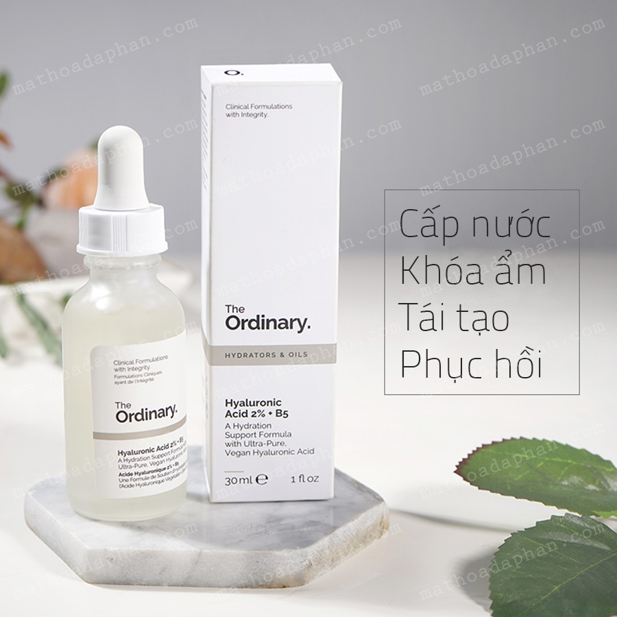Tinh chất cấp ẩm và phục hồi The Ordinary Hyaluronic Acid 2% +B5 | BigBuy360 - bigbuy360.vn