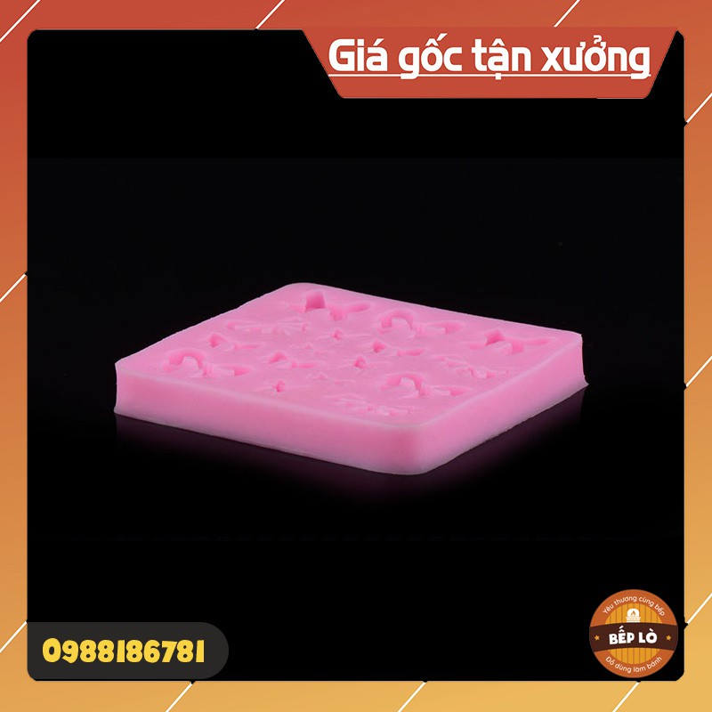 Dụng cụ làm bánh - Khuôn silicon 3D tạo hình nơ làm bánh rau câu, trang trí bánh kem