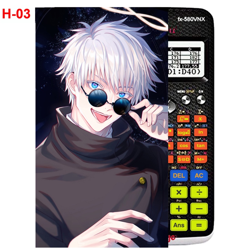 Decal Máy tính CASIO fx570, fx580 anime Jujutsu Kairen