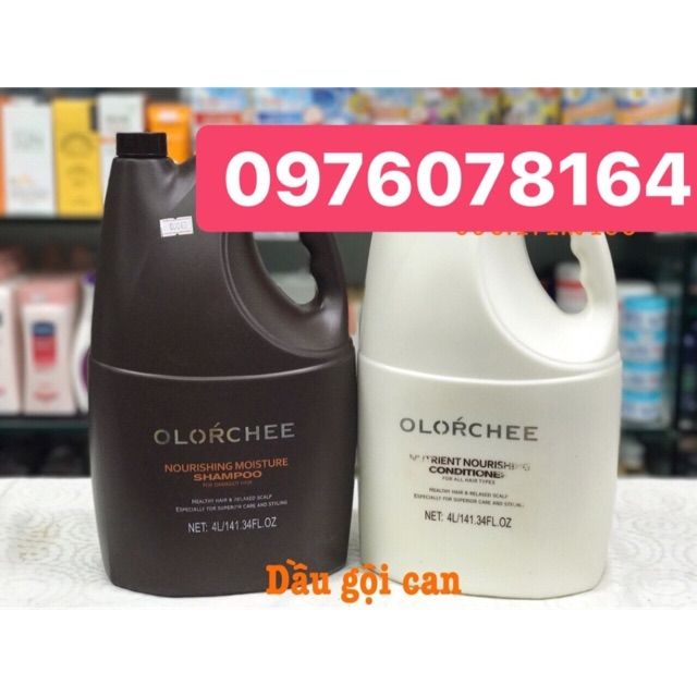 DẦU GỘI XẢ CAN 4 lít OLORCHEE 4000ml