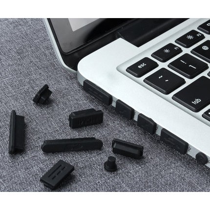 Set ốp máy tính + miếng dán màn hình + bọc bàn phím + nút chống bụi cho macbook pro a1286 retina a1398 15 15.4 inch