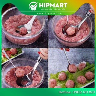 Muôi Nặn Thịt Viên Inox Siêu Nhanh