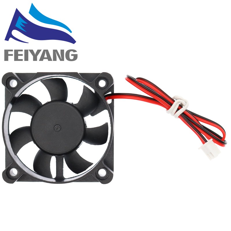Quạt Tản Nhiệt Không Chổi Than 4010 40x40X10 5010mm 50x50x10 2Pin DC 12V Cho Máy In 3D