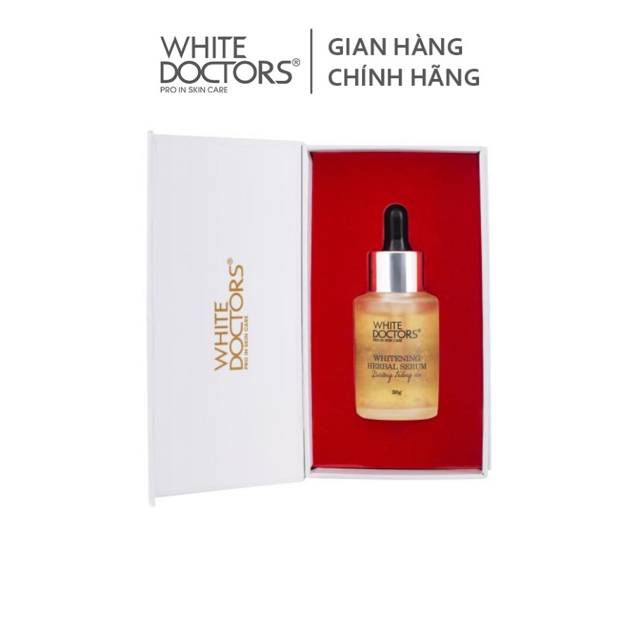 Serum dưỡng da ban đêm White Doctors Whitening Herbal Serum 30g