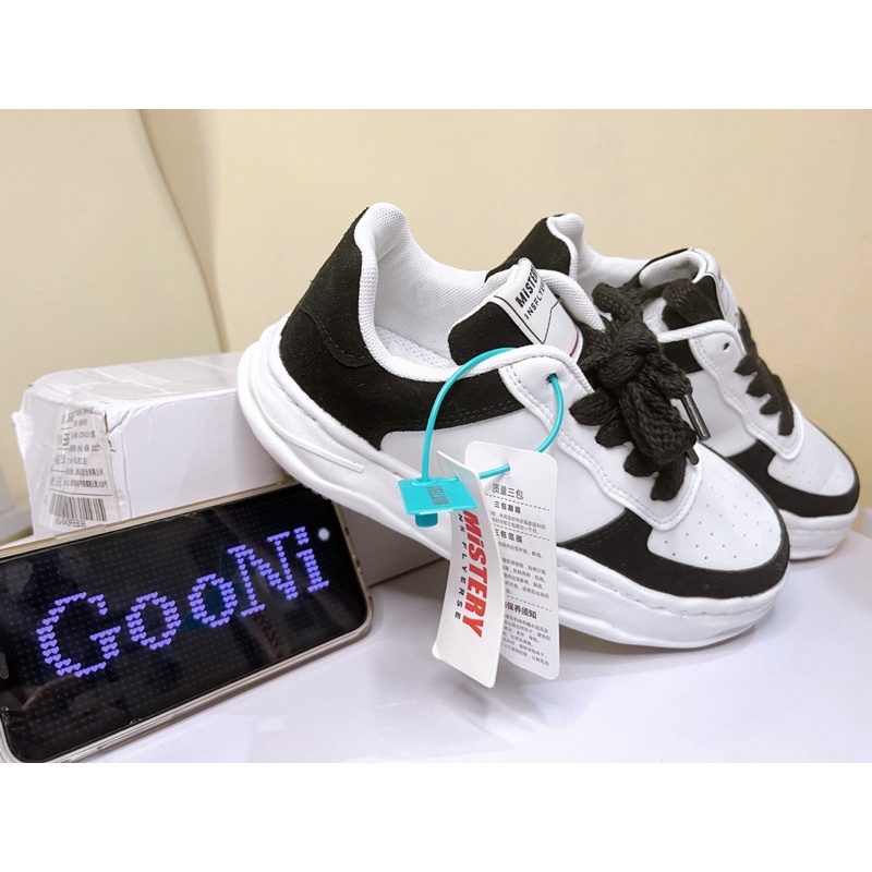 Giày sneaker ulzzang Hàn Quốc, Unisex, bigsize, giày thể thao Mistery hottrend 2022