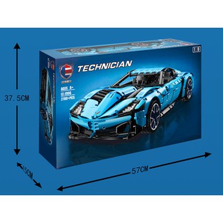 J906-Mô hình lắp ráp xe Chevrolet Corvette C8