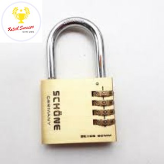 Khóa số chính hãng schone germany 10 số 4 vòng chuyên khóa mũ bảo hiểm, khóa tủ đồ, v.v.. retailsuccess | retail success