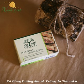 [Thanaka Soap] Xà bông Thanaka 100g - Deleaf Thái Lan