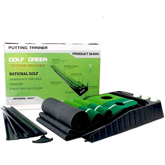 Thảm tập Golf Putting 2 Color nhập khẩu - LOẠI 1