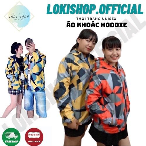 Áo Khoác Dù LOKI SHOP Chống Nắng Cặp Đôi Cho Nữ Cho Nam Có 3 Màu Unisex Form Rộng In 3D Jacket Ulzzang | BigBuy360 - bigbuy360.vn