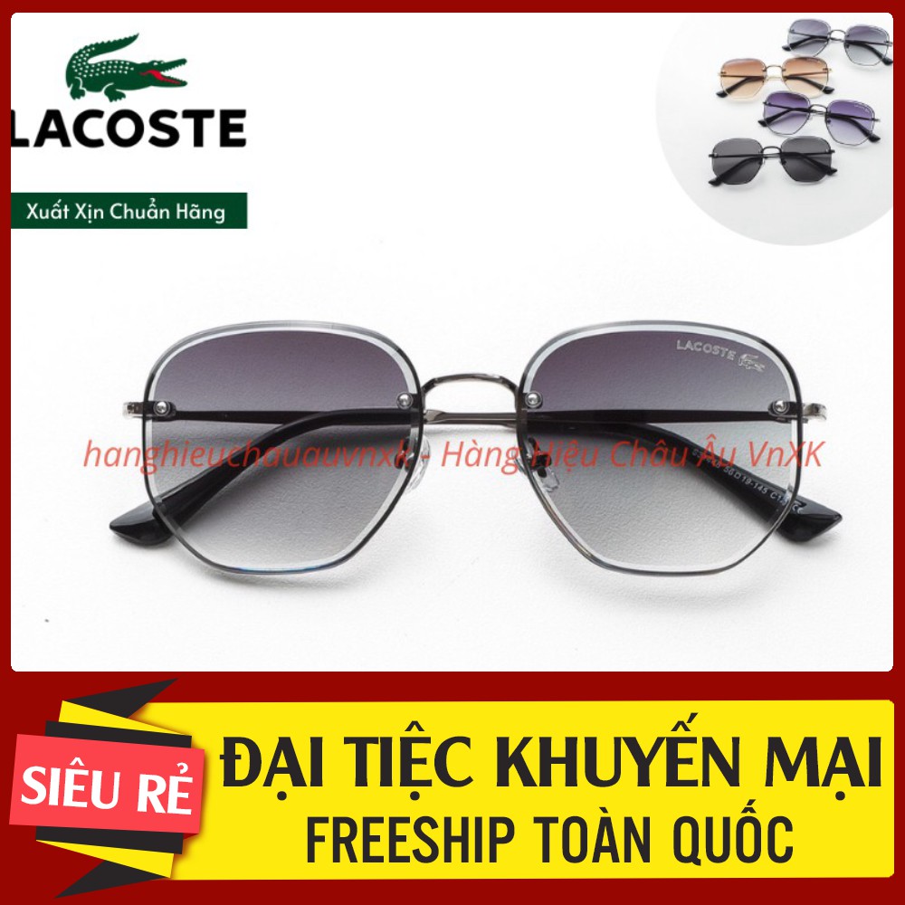 [Giá Huỷ Diệt] Mắt kính mát LACOSTE OMBRE Gọng Titan 4 màu thời trang cao cấp