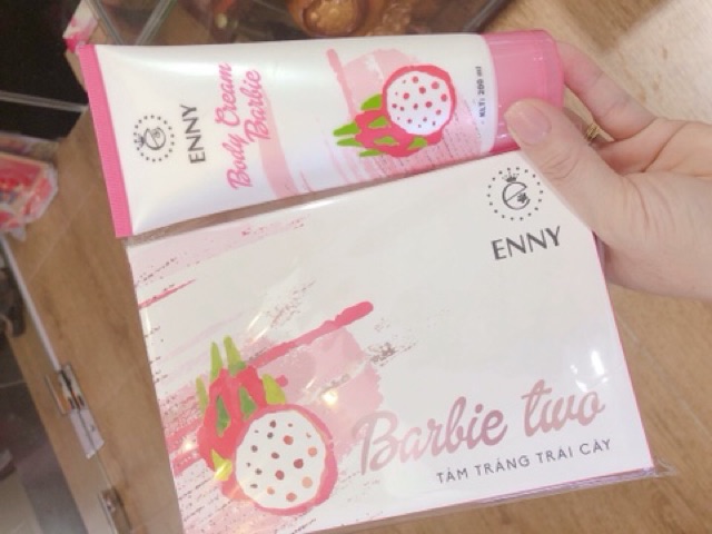 [Combo 250k] Kem body tuýp Barbie Enny + Tắm trắng Babie | BigBuy360 - bigbuy360.vn