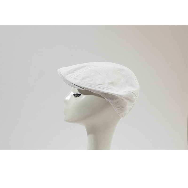 Nón beret Mũ nồi bê rê hoạ sĩ vải lanh linen Nam nữ Unisex Cá tính Phong cách Retro Thời trang