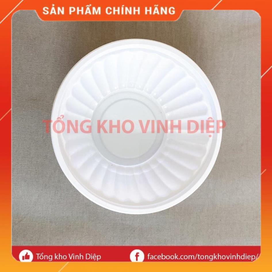 Combo 50 chiếc chén bát nhựa dùng 1 lần 3 size nhỏ vừa lớn