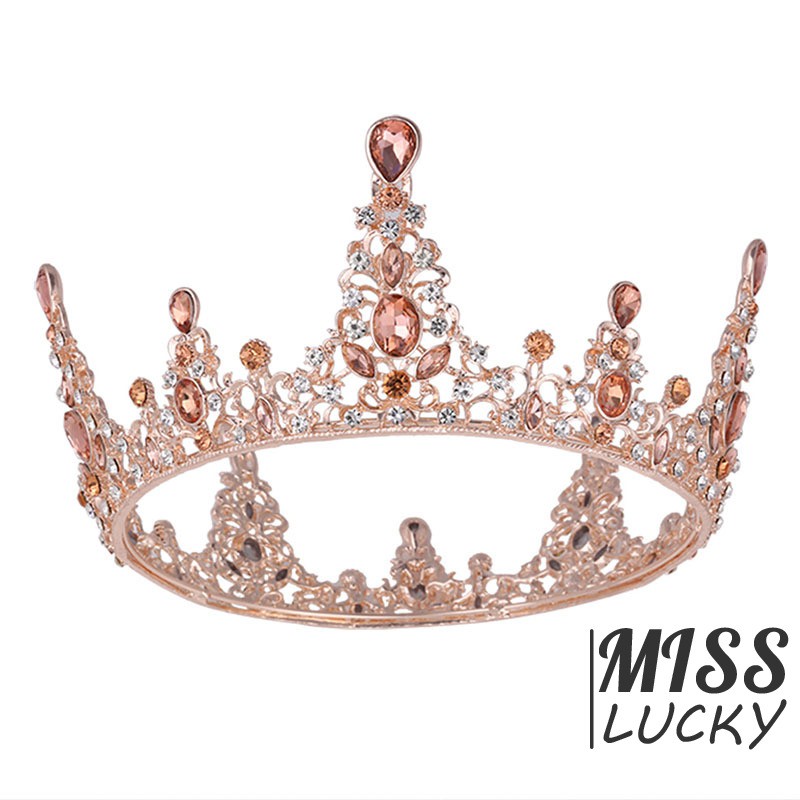 ❤Vương Miện Thời Trang Vintage Cho Cô Dâu