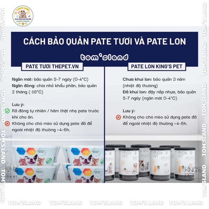 Pate Hỗn Hợp King’s Pet 6 Vị Cho Chó Mèo - Lon 380g