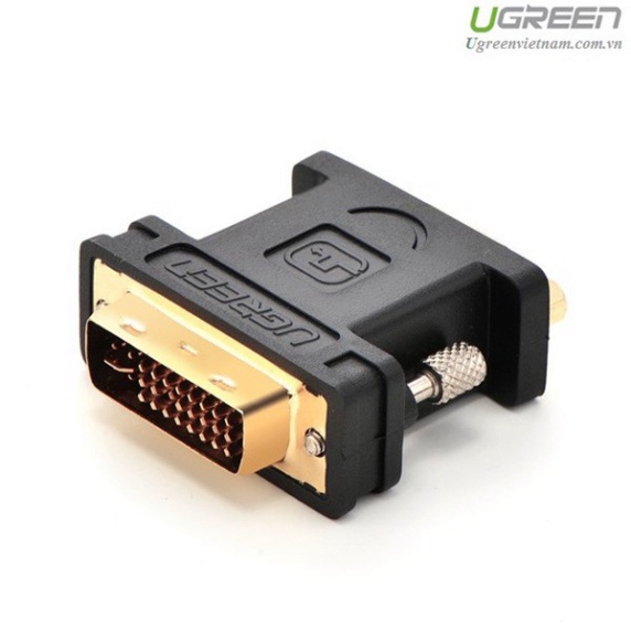 Đầu chuyển đổi DVI 24+5 to VGA chính hãng Ugreen 20122 cao cấp  - Phân Phối Chính Hãng