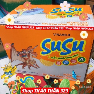 Sữa Chua Uống SUSU Vinamilk Vị Dâu / Vị Cam