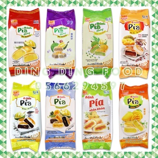 [1 BỊCH] Bánh Pía Chay Tân Huê Viên Đủ Vị| Đậu Xanh Sầu Riêng, Khoai Môn, Dứa, Mè Đen, Khóm, Đậu Đỏ, Thập Cẩm| Ăn Chay