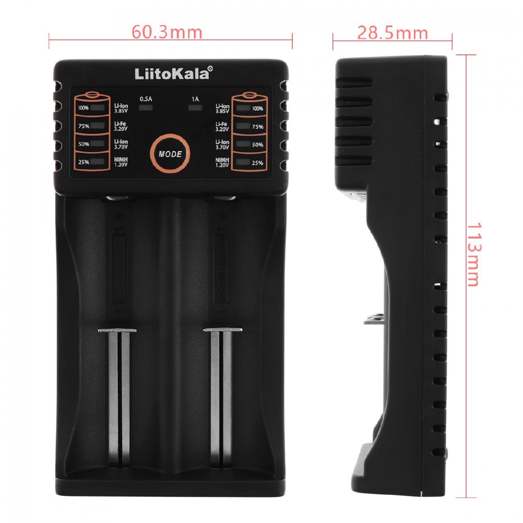 Liitokala Lii-202  2  Independent Slots USB Smart Charger | BigBuy360 - bigbuy360.vn