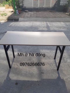 Bàn làm việc chân gấp