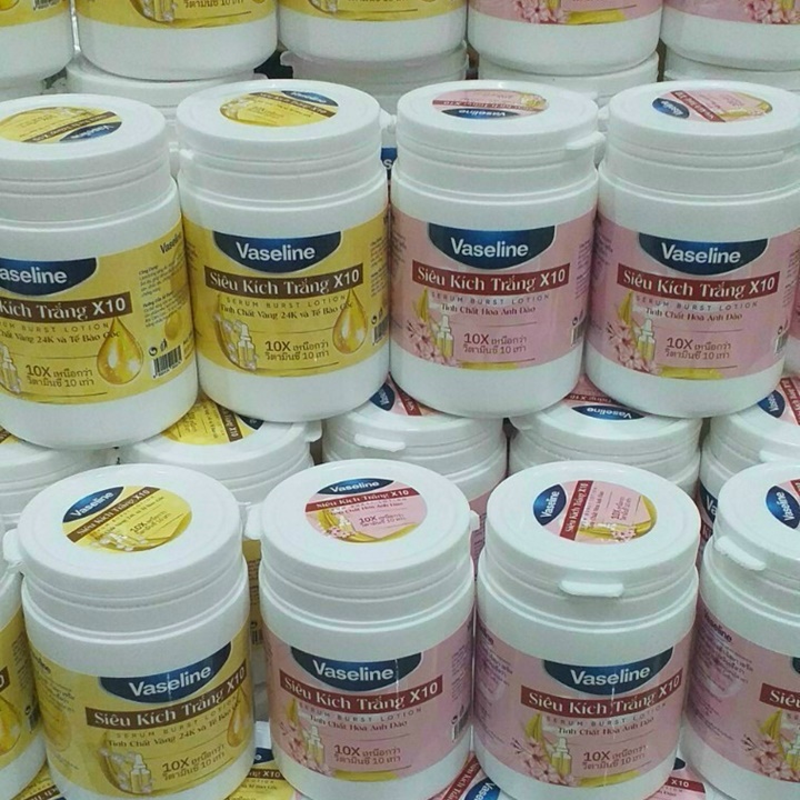 Kem Vaseline X 10 Thái Lan mẫu mới nhất hũ 250g – ACL735
