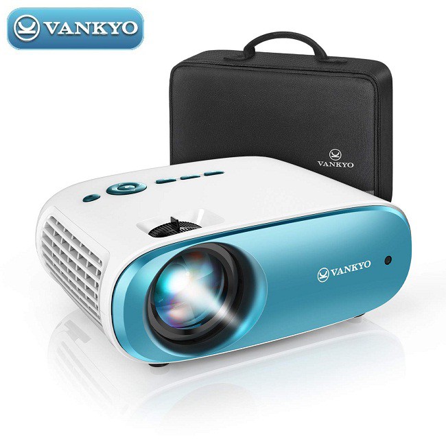 Máy chiếu mini VANKYO Cinemango 100 độ phân giải thực HD | Màu xanh - Bảo hành 24 tháng chính hãng