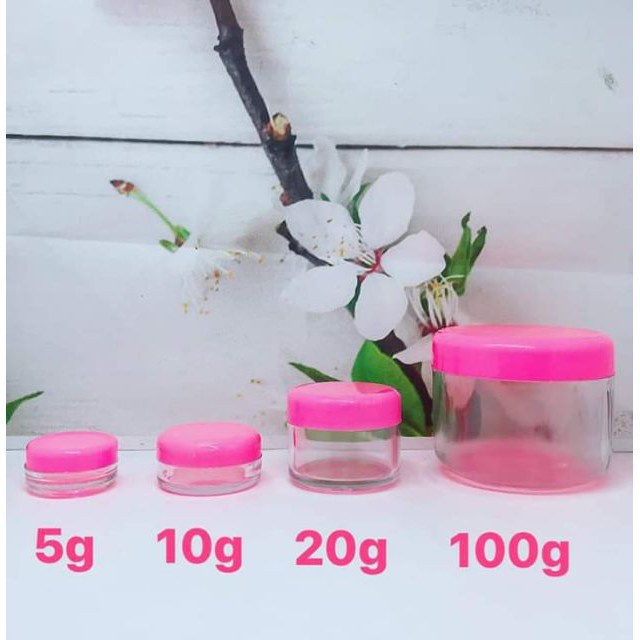 Hủ Đựng Kem ❤ TOP GIÁ RẺ ❤ Hũ nhựa tròn 3g,5g,10g,20g,30g,50g,100g chiết kem , chai lọ chiết mỹ phẩm ,Xưởng Chai Lọ