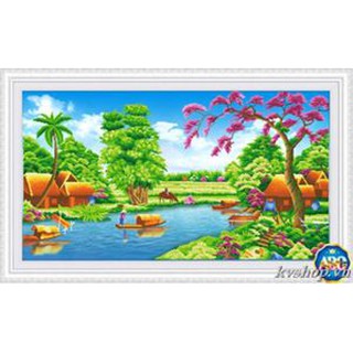 Tranh gắn đá DZ-291 - 120x70